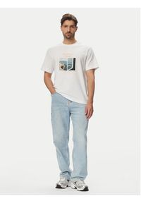 Jack & Jones T-Shirt Norrebro Photo 12291022 Biały Regular Fit. Kolor: biały. Materiał: bawełna #3