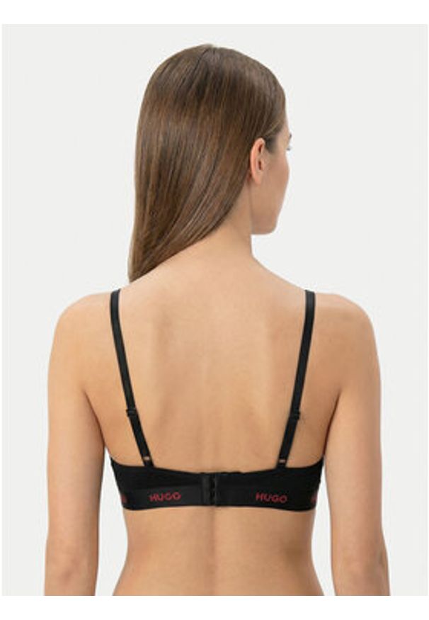 Hugo - HUGO Biustonosz braletka 50557093 Czarny. Kolor: czarny. Materiał: bawełna