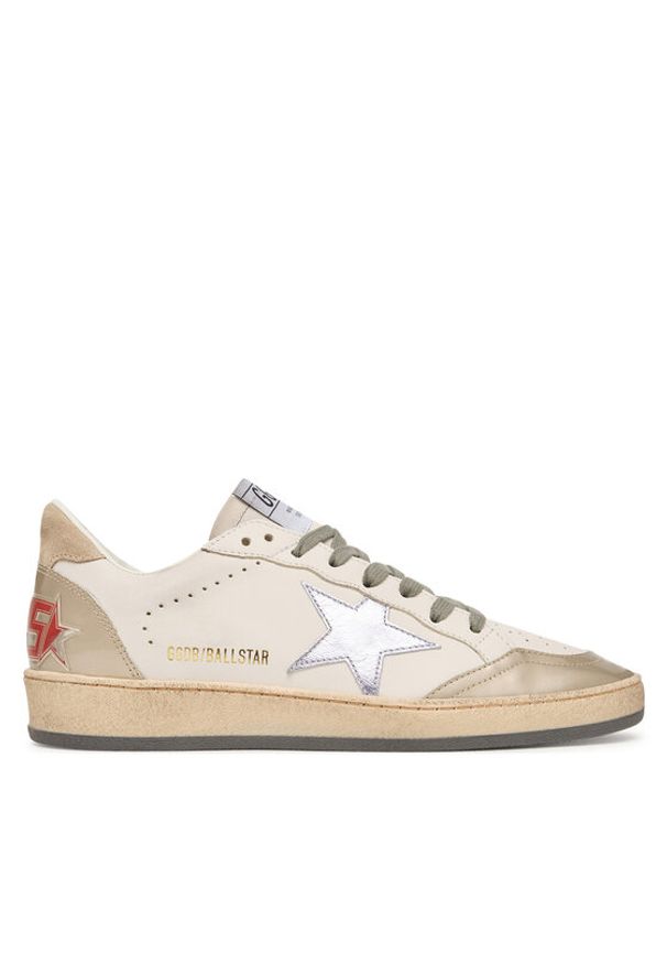 GOLDEN GOOSE - Golden Goose Sneakersy Ball Star GWF00117.F007471.12272 Biały. Kolor: biały. Materiał: skóra
