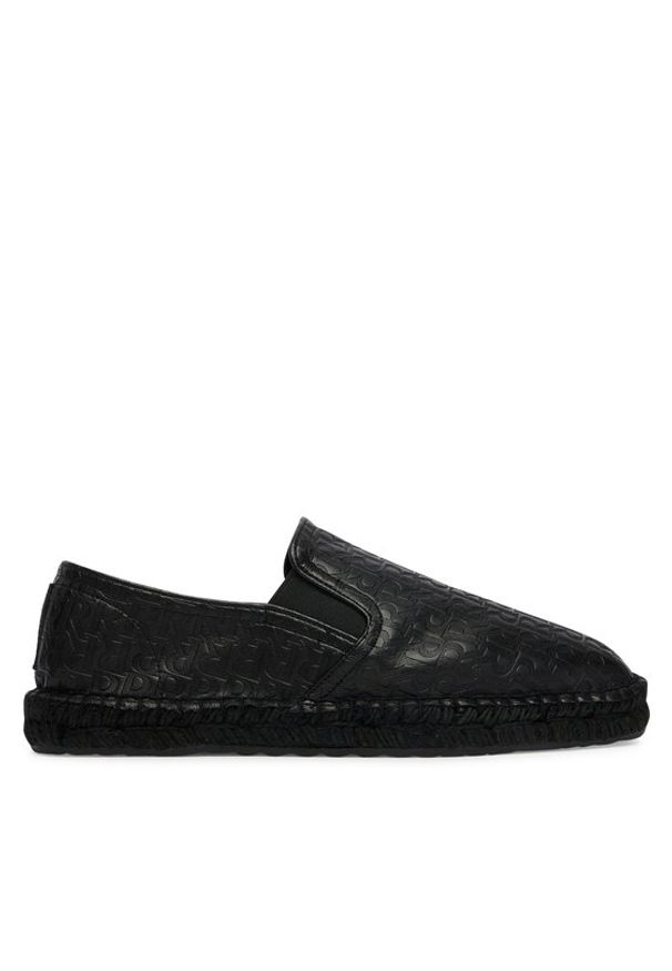 Replay - REPLAY Espadryle GMF16 .000.C0061S Czarny. Kolor: czarny. Materiał: materiał