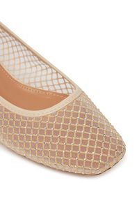 Patrizia Pepe Baleriny PPJ340.02 Beżowy. Kolor: beżowy. Materiał: syntetyk #4