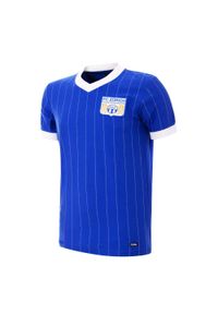 COPA FOOTBALL - Koszulka retro piłkarska dla dorosłych - FC Zürich 1981 Wyjazdowa - Niebieska. Kolor: niebieski. Sport: piłka nożna
