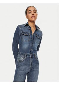 Liu Jo Kombinezon UF4093 D4615 78755 Niebieski Slim Fit. Kolor: niebieski. Materiał: bawełna #5