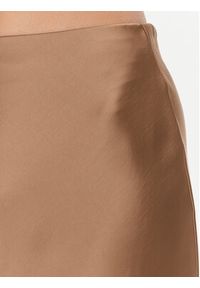 Imperial Spódnica trapezowa GHI5GBA Brązowy Regular Fit. Kolor: brązowy. Materiał: syntetyk