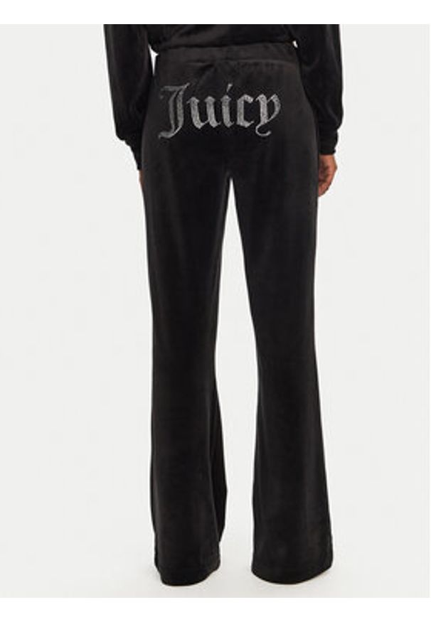 Juicy Couture Spodnie dresowe Christine JCWBJ125304 Czarny Flared Leg. Kolor: czarny. Materiał: syntetyk