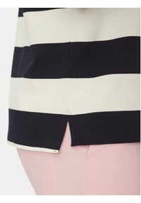 TOMMY HILFIGER - Tommy Hilfiger Polo MW0MW39045 Granatowy Regular Fit. Typ kołnierza: polo. Kolor: niebieski. Materiał: bawełna #4