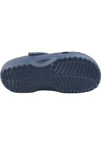 Klapki Crocs Classic Clog 10001-410 niebieskie. Kolor: niebieski. Materiał: materiał