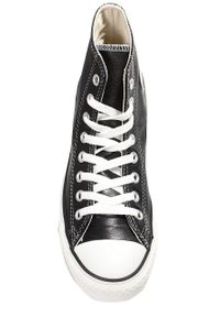 Converse trampki Chuck Taylor All Star męskie kolor czarny. Nosek buta: okrągły. Zapięcie: sznurówki. Kolor: czarny. Materiał: guma. Szerokość cholewki: normalna