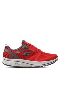 skechers - Buty do biegania Skechers. Kolor: czerwony. Sport: bieganie #1