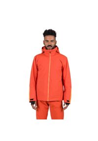Kurtka narciarska Rossignol męska Strawpile JKT pomarańczowa. Kolor: pomarańczowy. Sezon: zima. Styl: wakacyjny #1