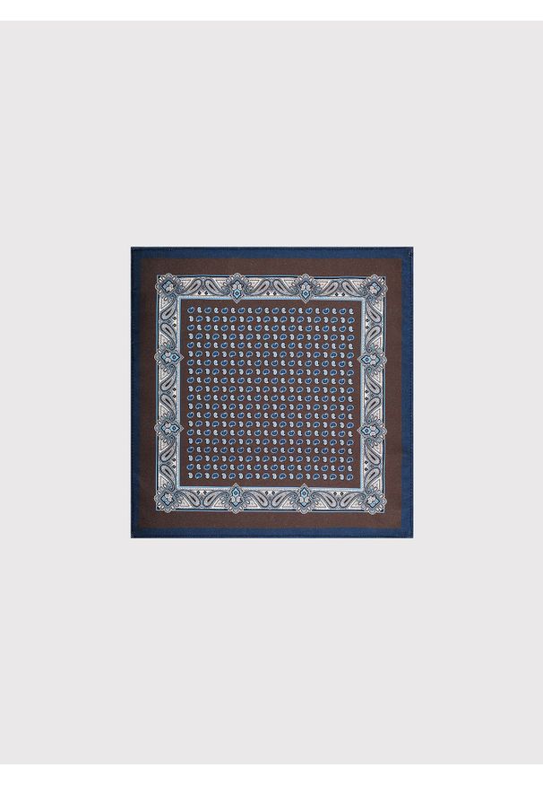 Pako Lorente - PAKO LORENTE - Dwustronna poszetka męska. Materiał: poliester. Wzór: kolorowy