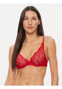 Hunkemöller Biustonosz braletka Isabelle Up 184808 Czerwony. Kolor: czerwony #1