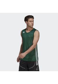 Adidas - 3G Speed Reversible Jersey. Kolor: biały, wielokolorowy, zielony. Materiał: jersey