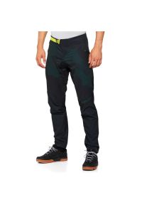 Spodnie 100% Airmatic LE. Kolor: czarny, brązowy, zielony, wielokolorowy. Sport: kolarstwo