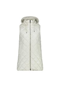 Damska kurtka bez rękawów CMP. Kolor: biały. Długość rękawa: bez rękawów #1