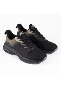 Męskie buty sportowe czarne DK. Kolor: czarny
