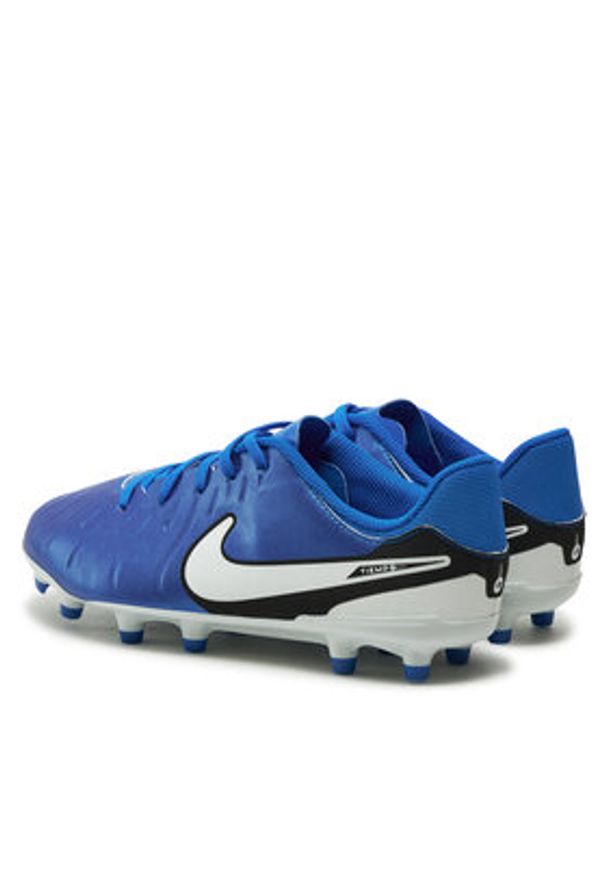 Nike Buty do piłki nożnej Jr Legend 10 Academy FG/MG DV4348 400 Niebieski. Kolor: niebieski. Materiał: skóra