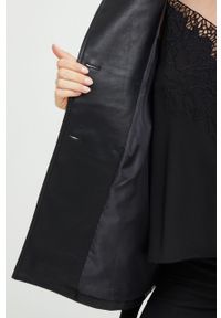Answear Lab kurtka damska kolor czarny przejściowa. Kolor: czarny. Długość rękawa: raglanowy rękaw. Styl: wakacyjny #3