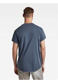 G-Star RAW - G-Star Raw T-Shirt D16396-2653-D418 Niebieski Regular Fit. Kolor: niebieski. Materiał: bawełna #7