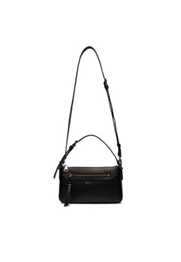 DKNY Torebka R42HKE18 Czarny. Kolor: czarny. Materiał: skórzane