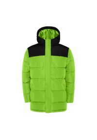 ROLY - Kurtka Ocieplana Tallin Dla Dorosłych Unisex. Kolor: wielokolorowy, czarny, zielony