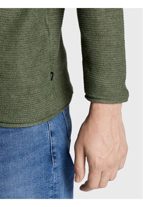 !SOLID - Solid Sweter 21104152 Zielony Regular Fit. Kolor: zielony. Materiał: syntetyk