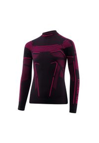 Bluza dziecięca termoaktywna Brubeck THERMO JUNIOR. Kolor: wielokolorowy, czarny, różowy. Materiał: poliamid, poliester. Sezon: zima. Sport: turystyka piesza #1