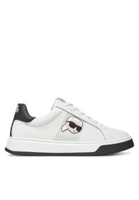 Sneakersy Karl Lagerfeld Kids. Kolor: biały