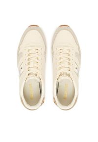 Blauer Sneakersy F5MILLEN03/LES Écru. Materiał: skóra #4