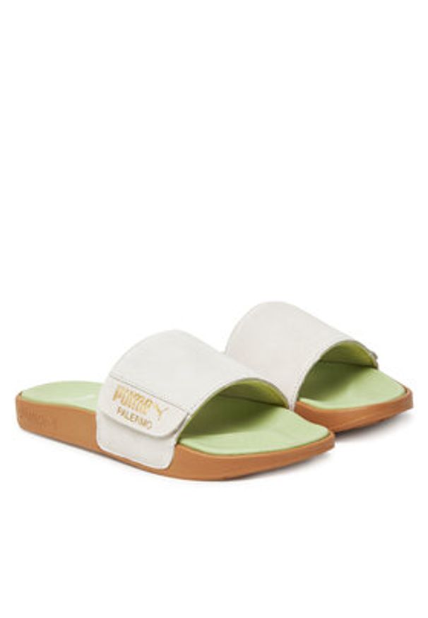 Puma Klapki Leadcat 2.0 Palermo Foil 399041 06 Szary. Kolor: szary. Materiał: zamsz, skóra