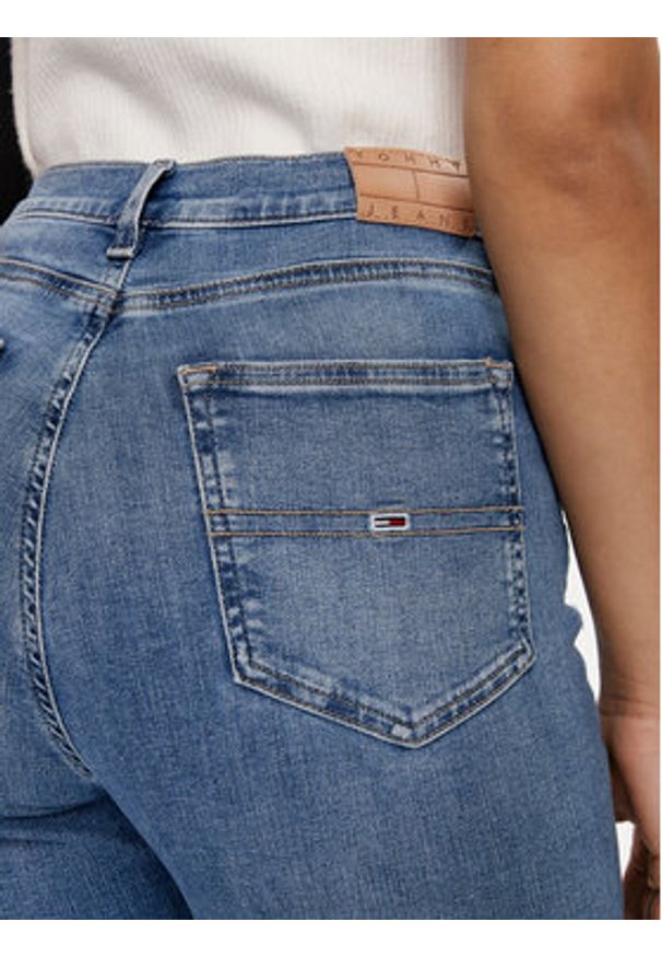 Tommy Jeans Jeansy Sylvia DW0DW19279 Niebieski Flare Fit. Kolor: niebieski