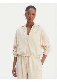 Reebok Bluza Reebok x Ewa Chodakowska Marti RK25620CCW Beżowy Regular Fit. Kolor: beżowy. Materiał: syntetyk #1