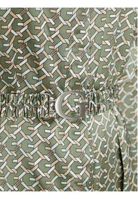 Guess Sukienka koszulowa W5RK40 WF1T2 Zielony Regular Fit. Kolor: zielony. Materiał: syntetyk. Typ sukienki: koszulowe #3