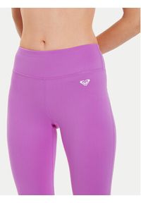 Roxy Legginsy Everyday Flow ERJNP03590 Różowy Slim Fit. Kolor: różowy. Materiał: syntetyk #4