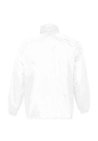 SOL'S - Wiatrówka Unisex Surf Dla Dorosłych. Kolor: biały