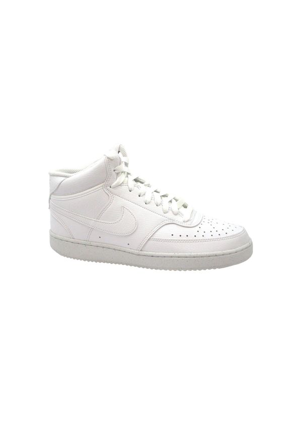Tenisówki Nike Model Court Vision Mid Nn Kolor Biały. Kolor: biały. Materiał: materiał, tkanina, syntetyk. Model: Nike Court. Sport: turystyka piesza