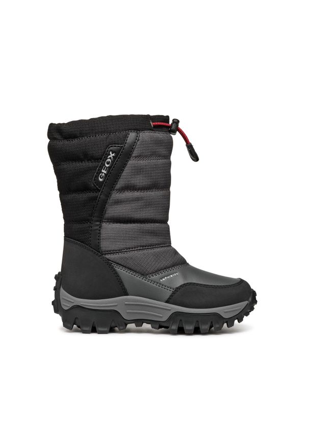 Buty dla dziewczynki Geox Himalaya. Kolor: szary, wielokolorowy, brązowy, czarny. Sport: turystyka piesza
