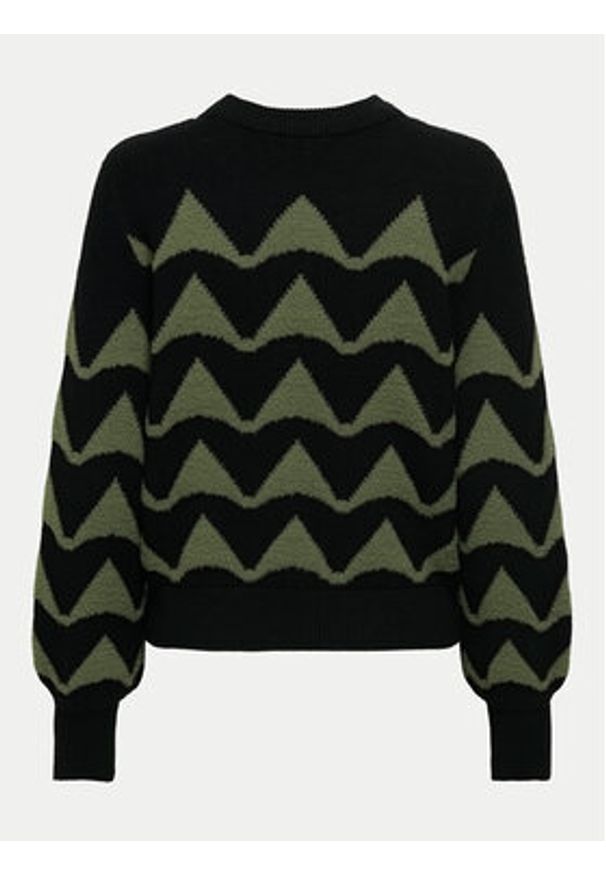 JDY Sweter Tina 15330567 Czarny Regular Fit. Kolor: czarny. Materiał: syntetyk