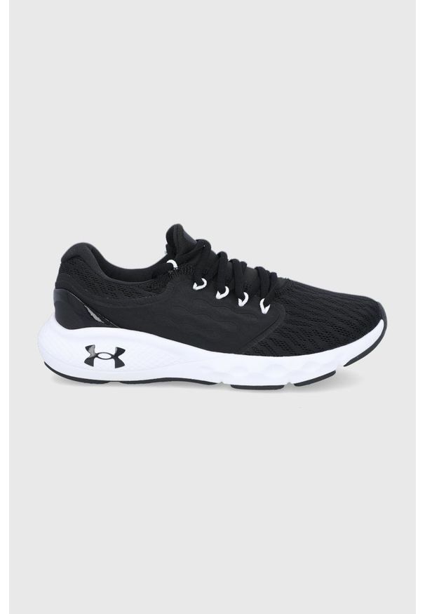 Under Armour - Buty Charged Vantage. Nosek buta: okrągły. Zapięcie: sznurówki. Kolor: czarny. Materiał: guma. Sport: bieganie