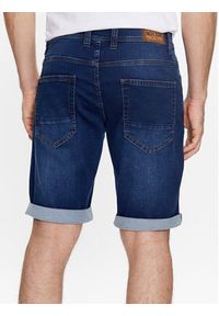 INDICODE Szorty jeansowe Delmare 70-682 Niebieski Regular Fit. Kolor: niebieski. Materiał: jeans, bawełna #4