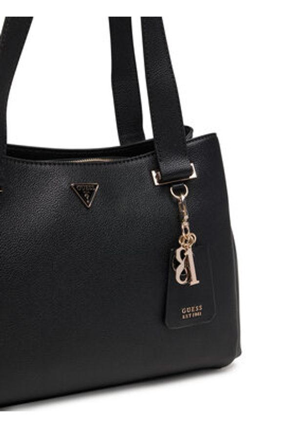 Guess Torebka Evie HWBG96 64220 Czarny. Kolor: czarny. Materiał: skórzane