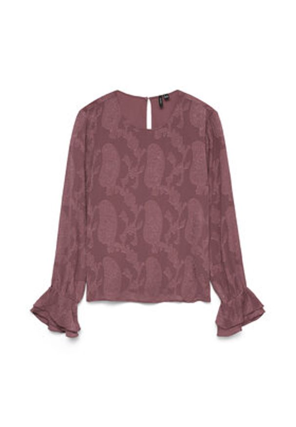 Vero Moda Bluzka Mishi 10335512 Różowy Regular Fit. Kolor: różowy. Materiał: syntetyk