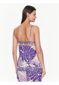 Pinko - PINKO Top Giaggiolo 100892 A0RL Fioletowy Regular Fit. Kolor: fioletowy. Materiał: wiskoza
