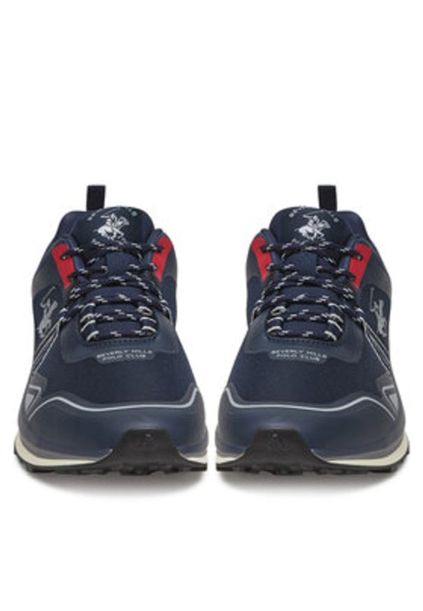 Beverly Hills Polo Club Sneakersy VSS25-B006 Granatowy. Kolor: niebieski. Materiał: materiał