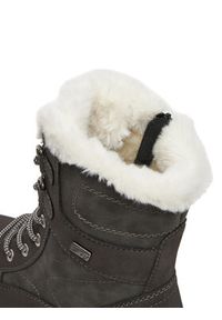 Remonte Trzewiki CEO-D2B73-45 Szary. Kolor: szary. Materiał: skóra, nubuk #6