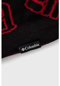 columbia - Columbia Czapka dwustronna kolor czarny z grubej dzianiny. Kolor: czarny. Materiał: dzianina #2