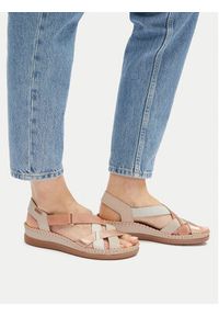 Pikolinos Sandały W8K-0741C2 Brązowy. Kolor: brązowy. Materiał: skóra #7