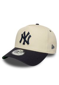 New Era Czapka z daszkiem New York Yankess All Star Game Patch E-Frame 60667700 Beżowy. Kolor: beżowy. Materiał: materiał, bawełna