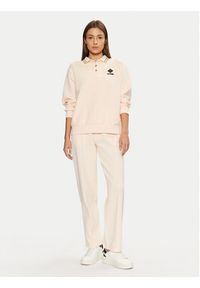 Guess Spodnie materiałowe V5RB01 KCLD1 Écru Regular Fit. Materiał: syntetyk #5