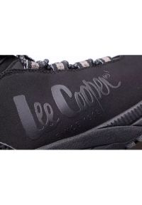 Buty Lee Cooper M LCJ-22-01-1404M czarne. Wysokość cholewki: przed kolano. Zapięcie: sznurówki. Kolor: czarny. Materiał: materiał, syntetyk, skóra. Szerokość cholewki: normalna. Sezon: jesień, zima #4